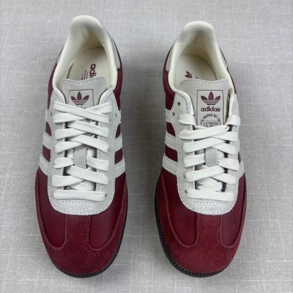 ♥️ 2024 adidas Samba OG “Preloved Ruby Cream White” 6.5W - Picture 3 of 6